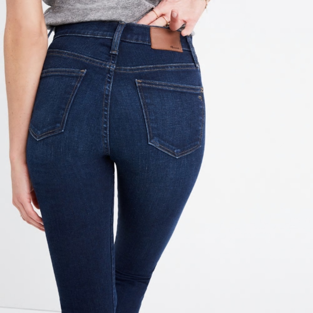10" High-Rise Skinny Jeans in Hayes Wash